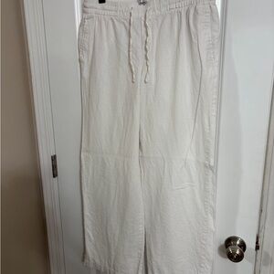 Women’s linen pant. Wide leg